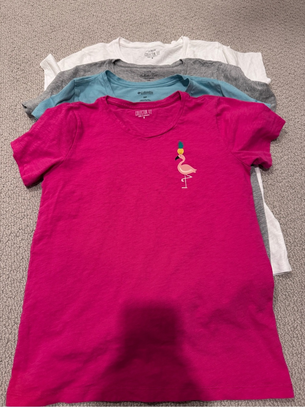Bundle of four women’s T-shirts